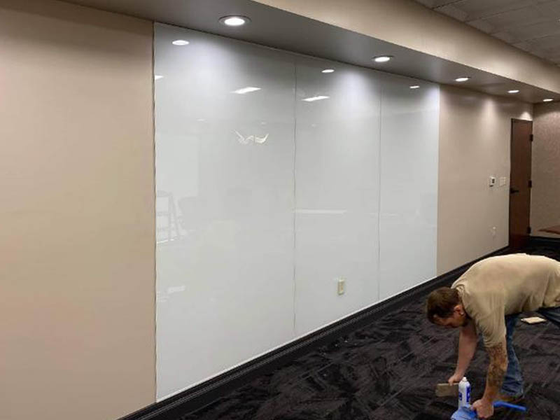 Custom Back Painted Glass